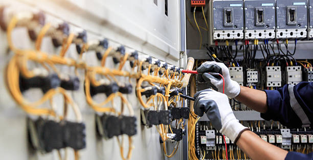 Professional Electrician technician working in Winchester, IN